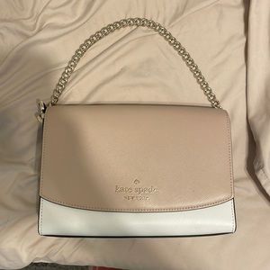 Multicolor cross body Kate Spade bag, excellent condition. Small chain strap too